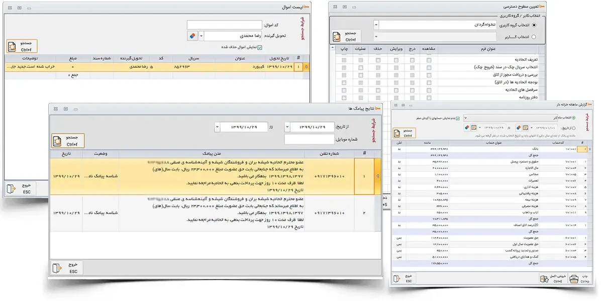تعیین سطوح دسترسی